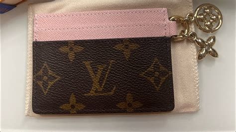 louis vuitton lv charms card holder|louis vuitton name card holder.